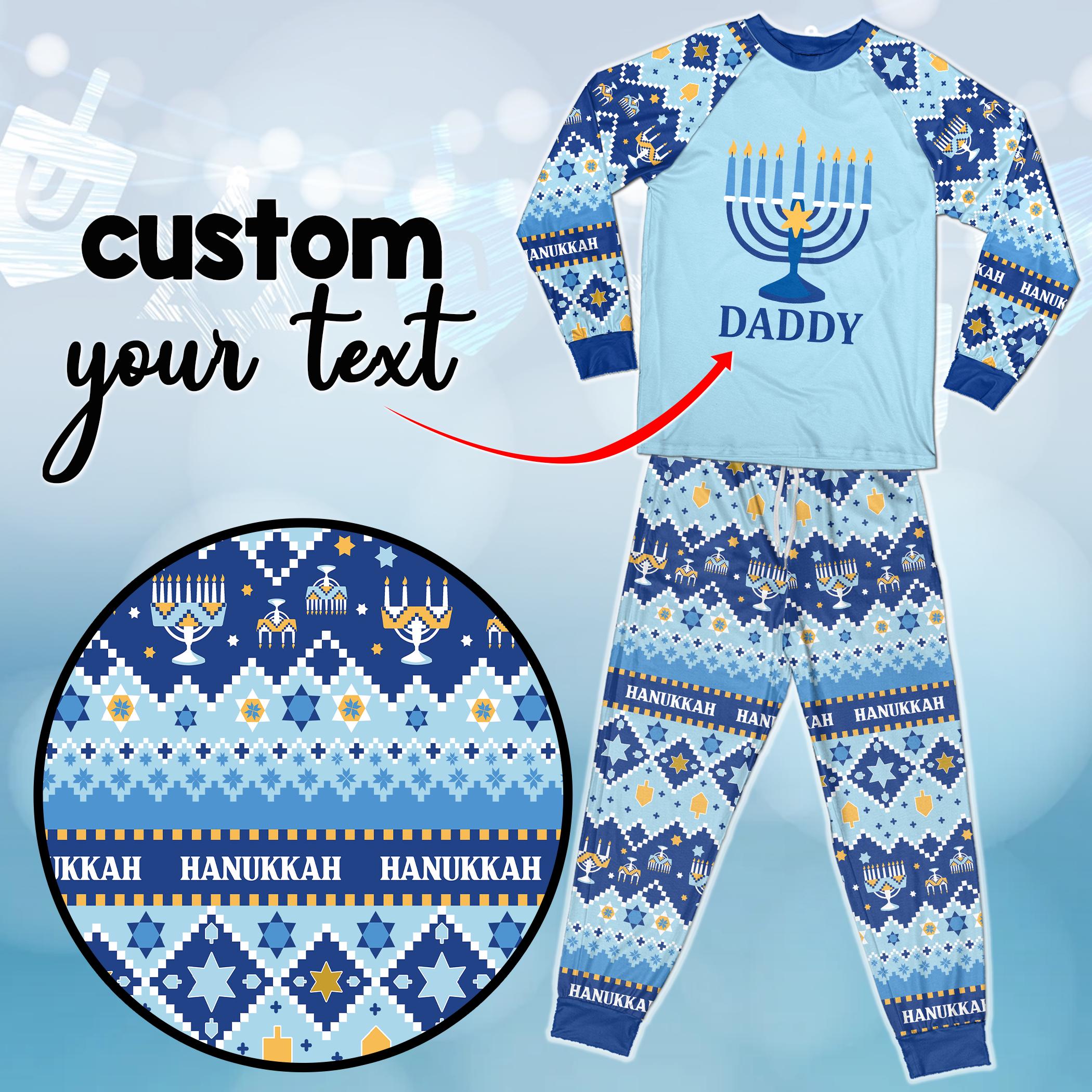 Hanukkah Pajamas Hanukkah Onesie Womens Channukah Pajamas