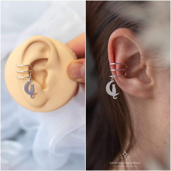 Manchettes/bagues d'oreilles IMPARFAITES, fait main, Bijou d’oreille sans piercing, Bague d’oreille, Faux piercing oreille