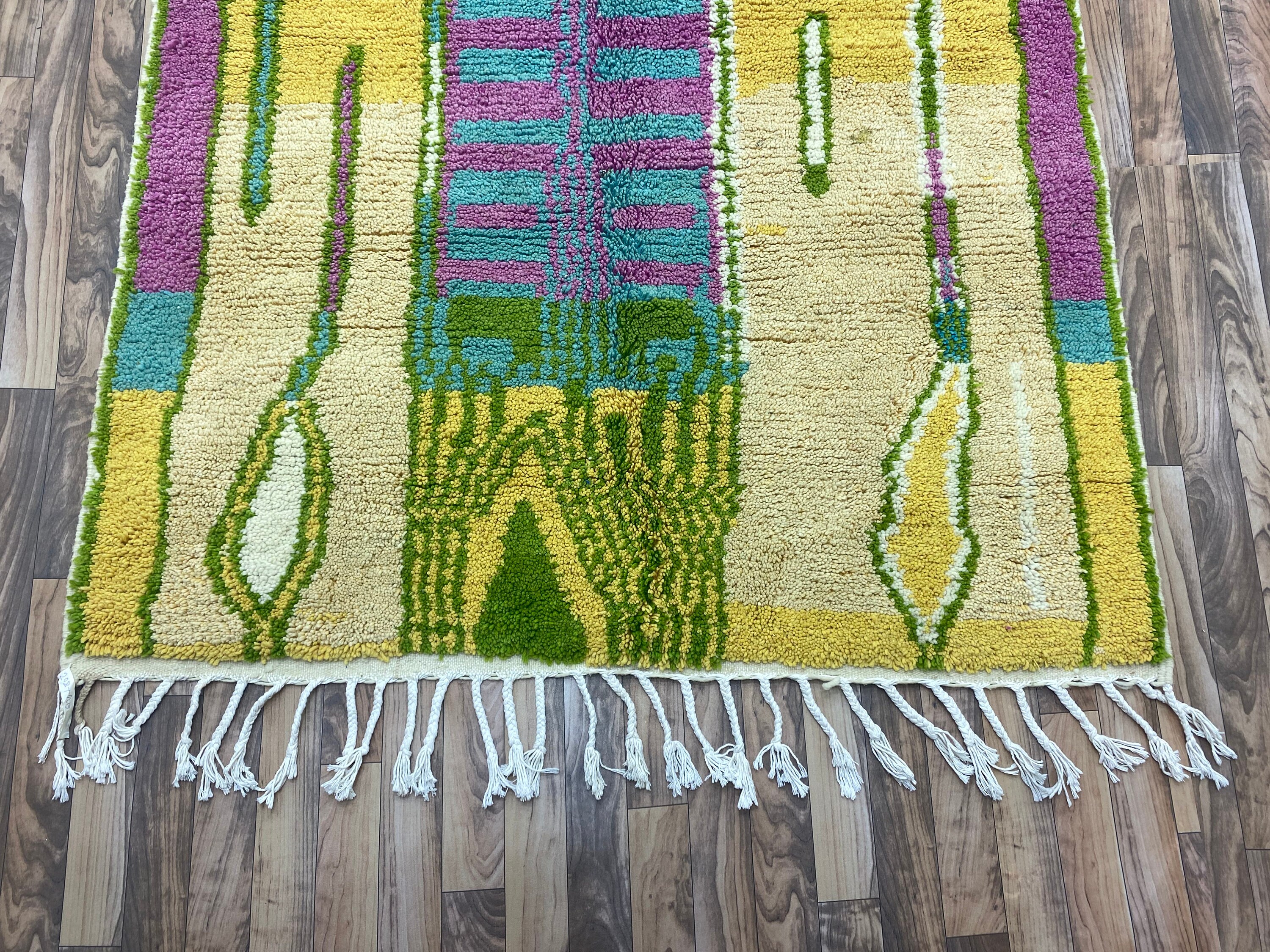 Custom Wool Rug Living Room Aesthetic azilal Moroccan Rug Etsy