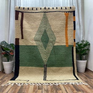 GORGEOUS MOROCCAN RUG, Colorful Berber Rug, Handwoven Wool Rug, Large Rugs For Living Room, Handmade Moroccan Rug, Bohemian Carpets