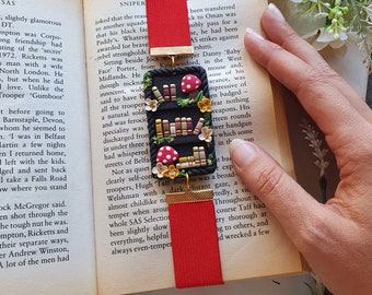 handmade bookshelf bookmark