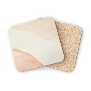 Pink Watercolour Coasters