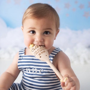 First Birthday Cake Smash Personalised Spoon