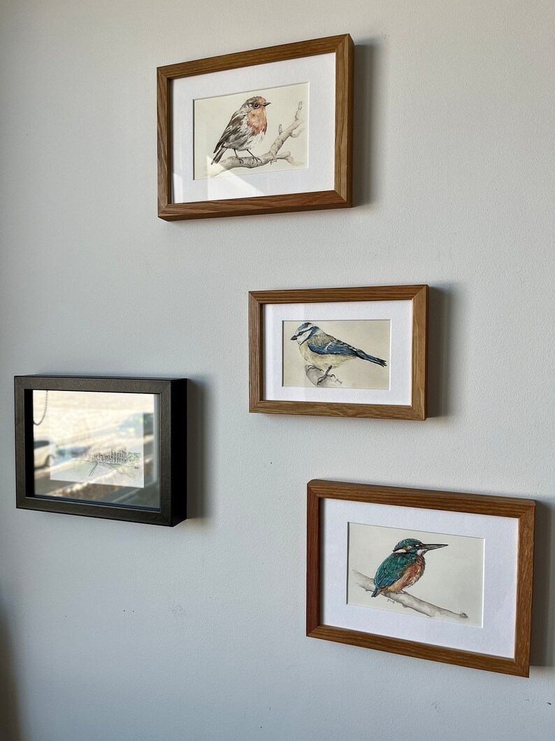 Kingfisher Art Print for Woodland Decor, Bird Wall Art for Coastal ...