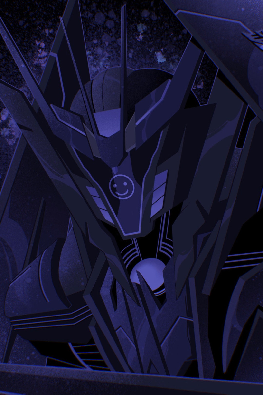 Soundwave Happy Face | Transformers Prime Print - Etsy