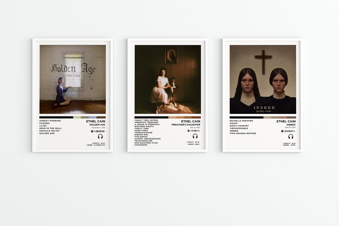 Ethel Cain Preacher's Daughter Golden Age Inbred Album Etsy