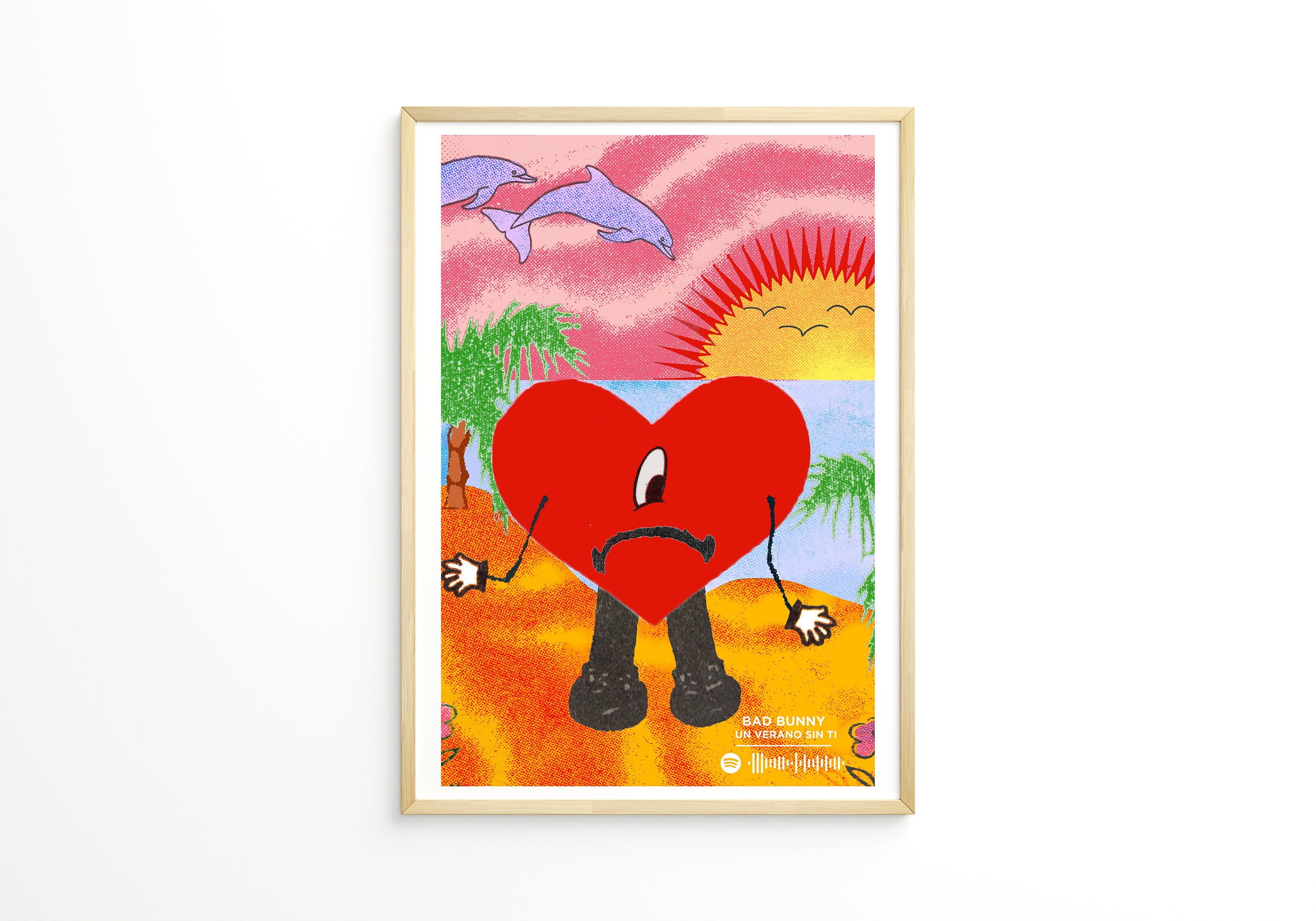 Bad Bunny - Un Verano Sin Ti Album Poster / Album Cover Poster ...