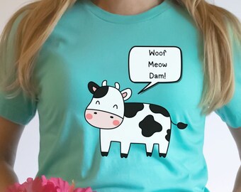 Cows Shirt, Funny Cow Shirt, Farm Love Shirts, Farm Animal Tshirt, Humorous Saying shirt, cow lover, famer gift