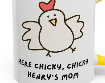 Personalized chicken Mug, chicken Lover Gifts, Custom chicken, chicken lover, Custom Coffee Mug, Personalized Coffee Mug, Personalized Name