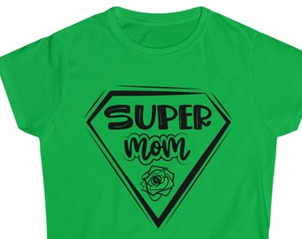 Super Mom Shirts, Muttertag Shirt, Super Mom Geschenk Shirt, Muttertagsgeschenk, Supermom Shirt, Mama T-shirt