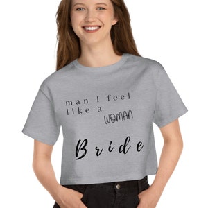 Bride, Bridesmaid Bachelorette Party Cropped T-Shirt