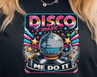 Camiseta Disco me obligó a hacerlo