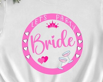 Camisetas a juego para la despedida de soltera, camiseta del grupo de la novia