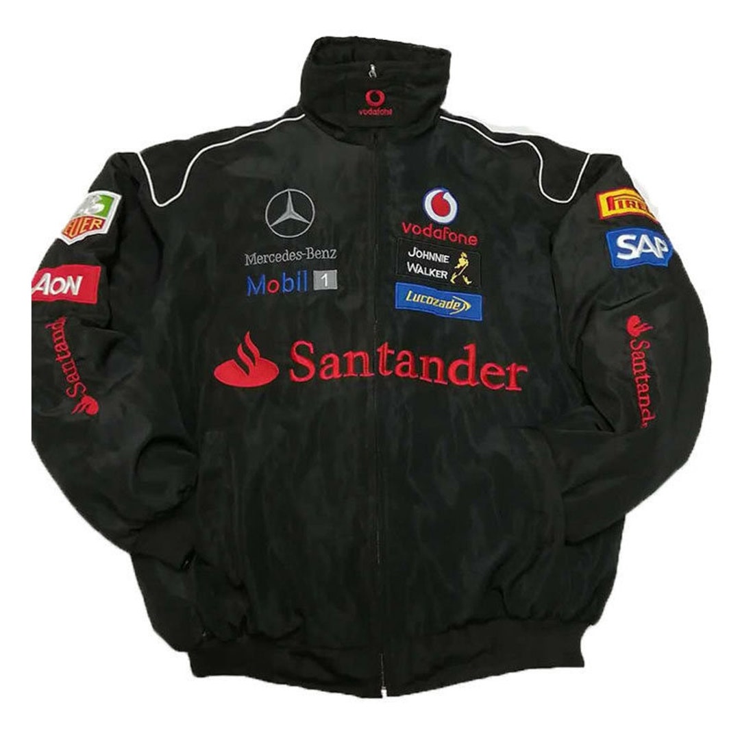 Mercedes Racing Jacket Amg Petronas Vintage Bomber Jacket F1 Etsy