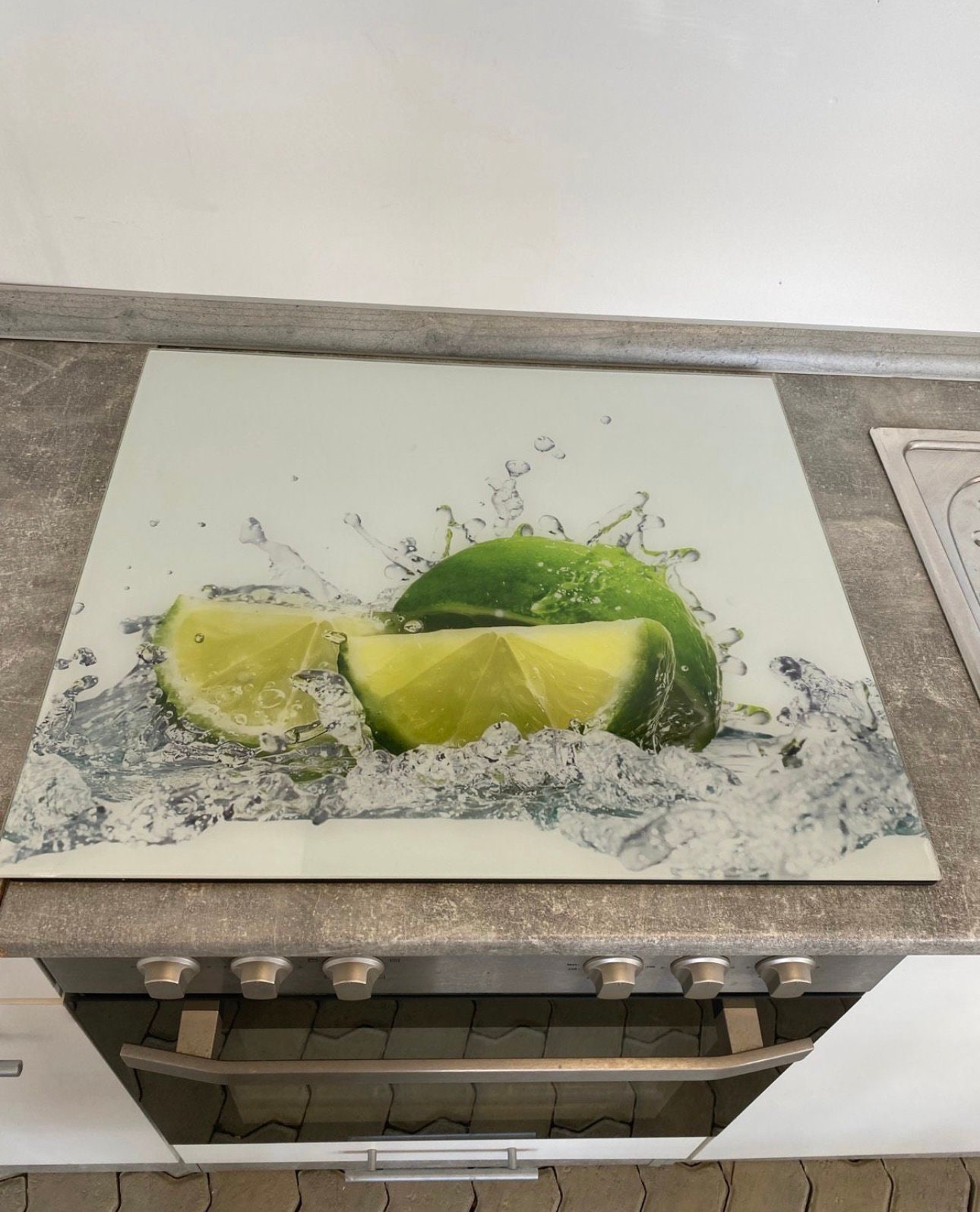 Stove Cover Plate Glass Ceramic Hob Cover Etsy