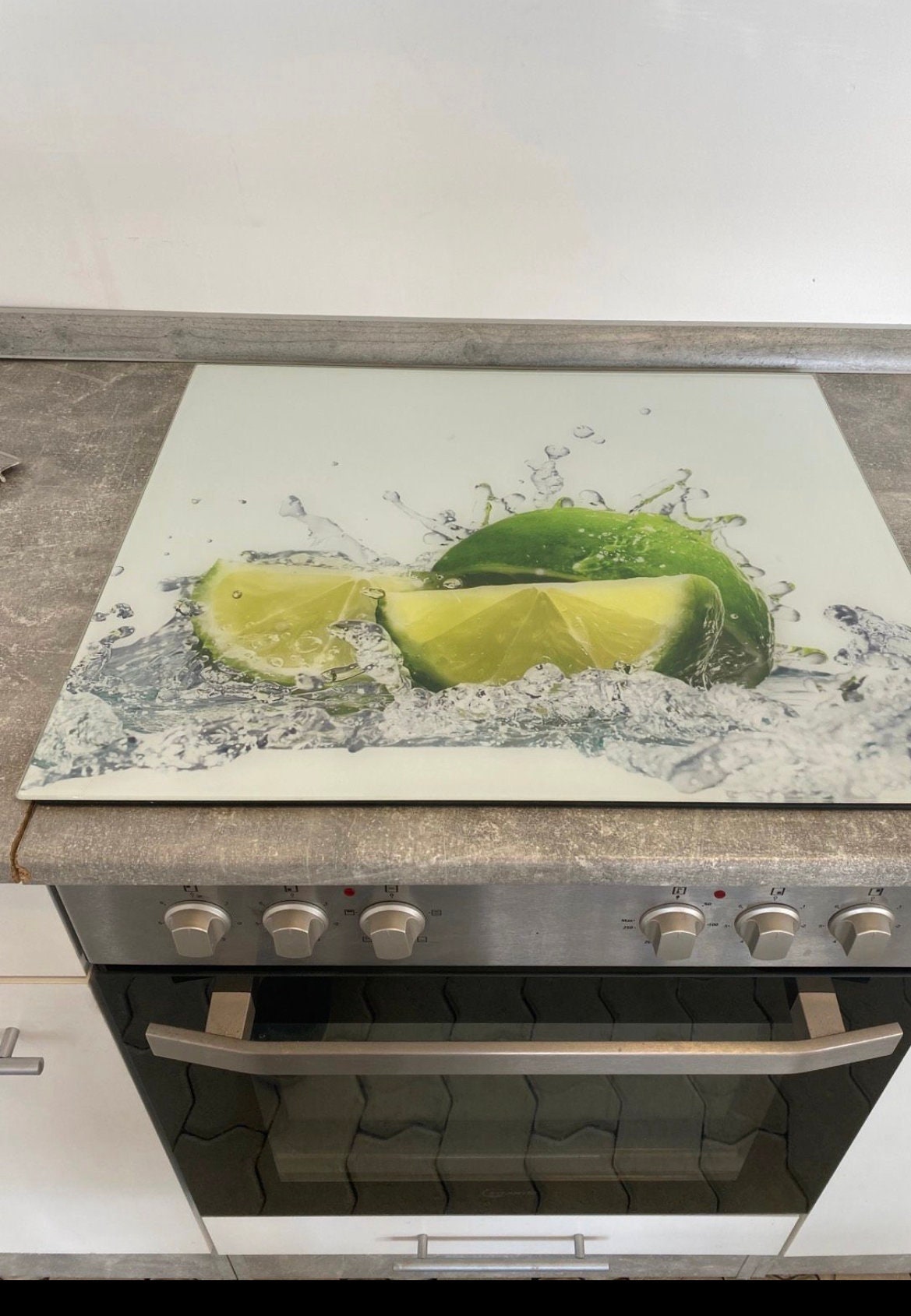 Stove Cover Plate Glass Ceramic Hob Cover Etsy