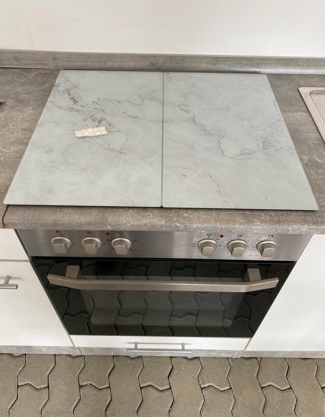 Stove Cover Plate Glass Ceramic Hob Cover Etsy