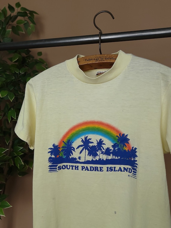 Small Vintage 80s South Padre Island Texas Baby T 