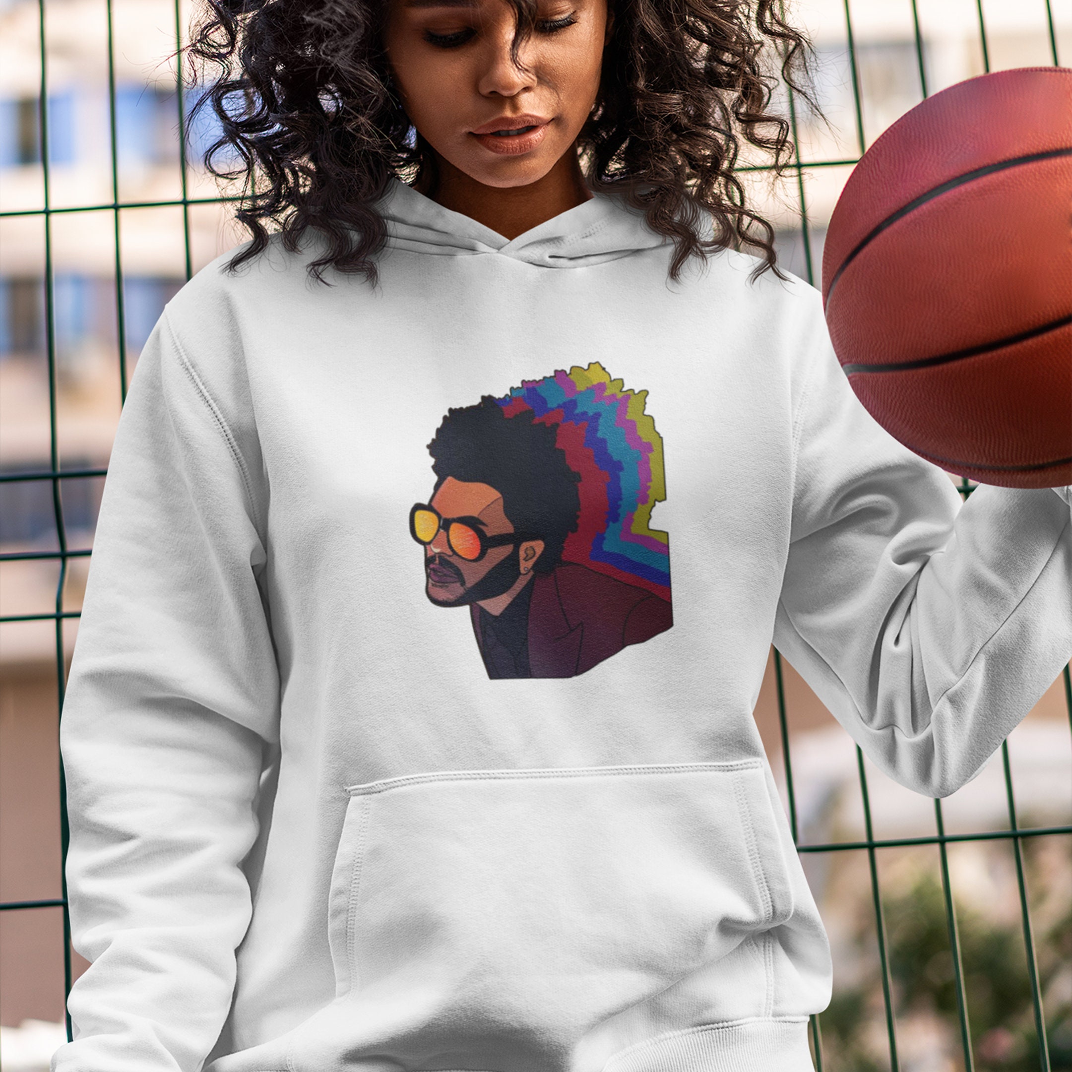 Custom the Weeknd Graphic Hoodie / the Weeknd Fan Art -  in