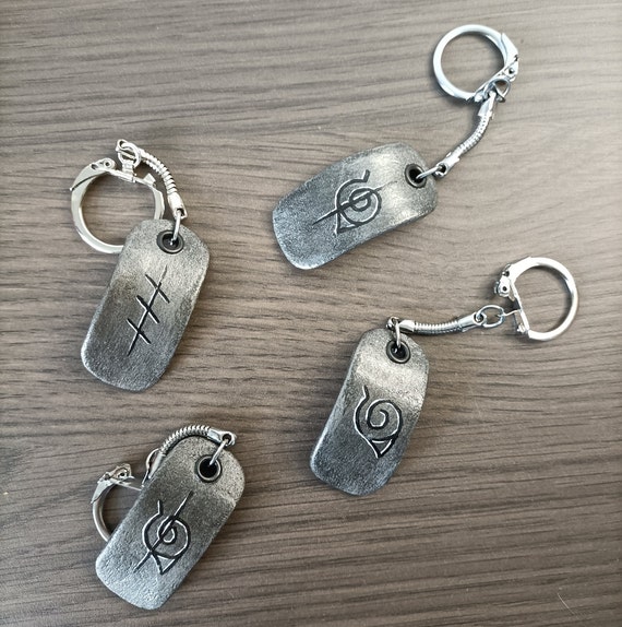 Naruto Headband Keychain - Etsy