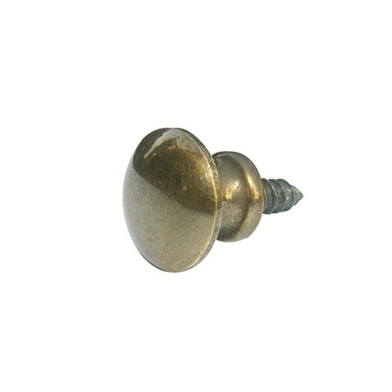 Solid Brass Shutter Knob in Antique Finish. Screw in Fixing. Etsy UK