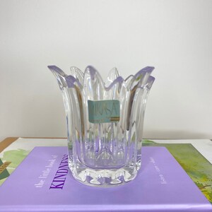 Mikasa Germany Votive Candle Holder Starburst Candle Holder Mid Century Modern