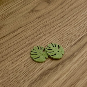 Einkaufschip Monstera | 50 Cent Format | Blatt | Geschenkidee