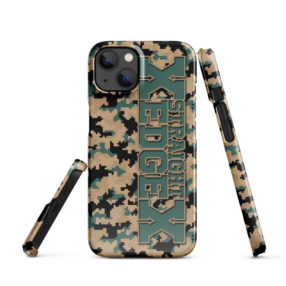 Straight Edge 1 Case Iphone® Hardcore Street Apparel - Etsy