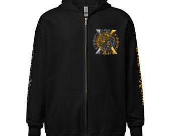 Straight Edge Yin Yang Hoodies for Men HardCore Street Apparel Black