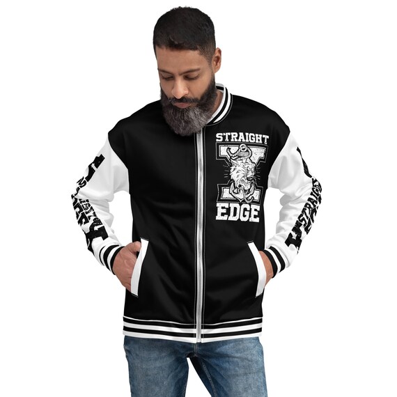 Straight Edge Tiger Bomber Hardcore Street Apparel - Etsy