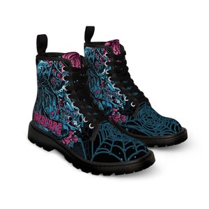 Canvas Boots Zombie Unicorn HardCore Street Apparel