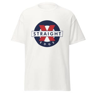 Straight Edge „VUARNET STYLE“ T-Shirt für Herren HardCore Street Apparel Weiß