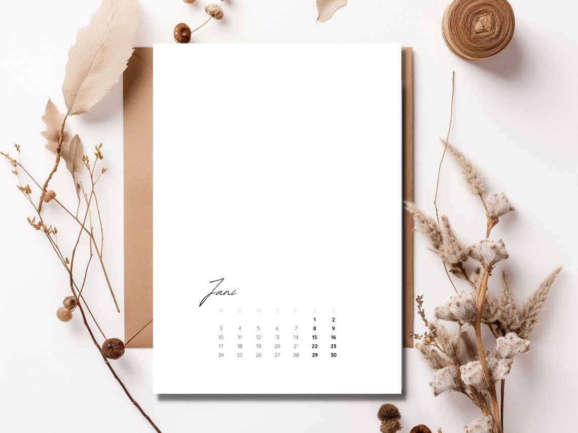 Druckvorlage Kalender 2024 als Fotokalender oder - Etsy.de