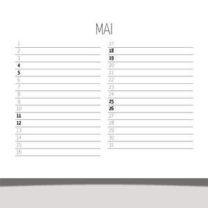 DIY Druckvorlage Kalender 2024 als Fotokalender oder Bastelkalender im ...