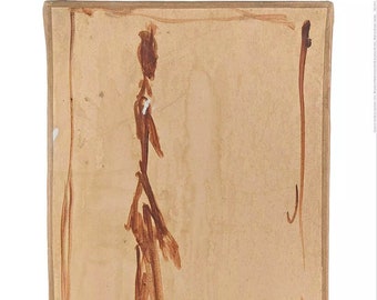 Giacometti, Homme qui marche de profil, - Original exhibition poster