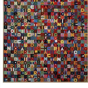 Alighiero Boetti, Untitled- Original Exhibition Poster