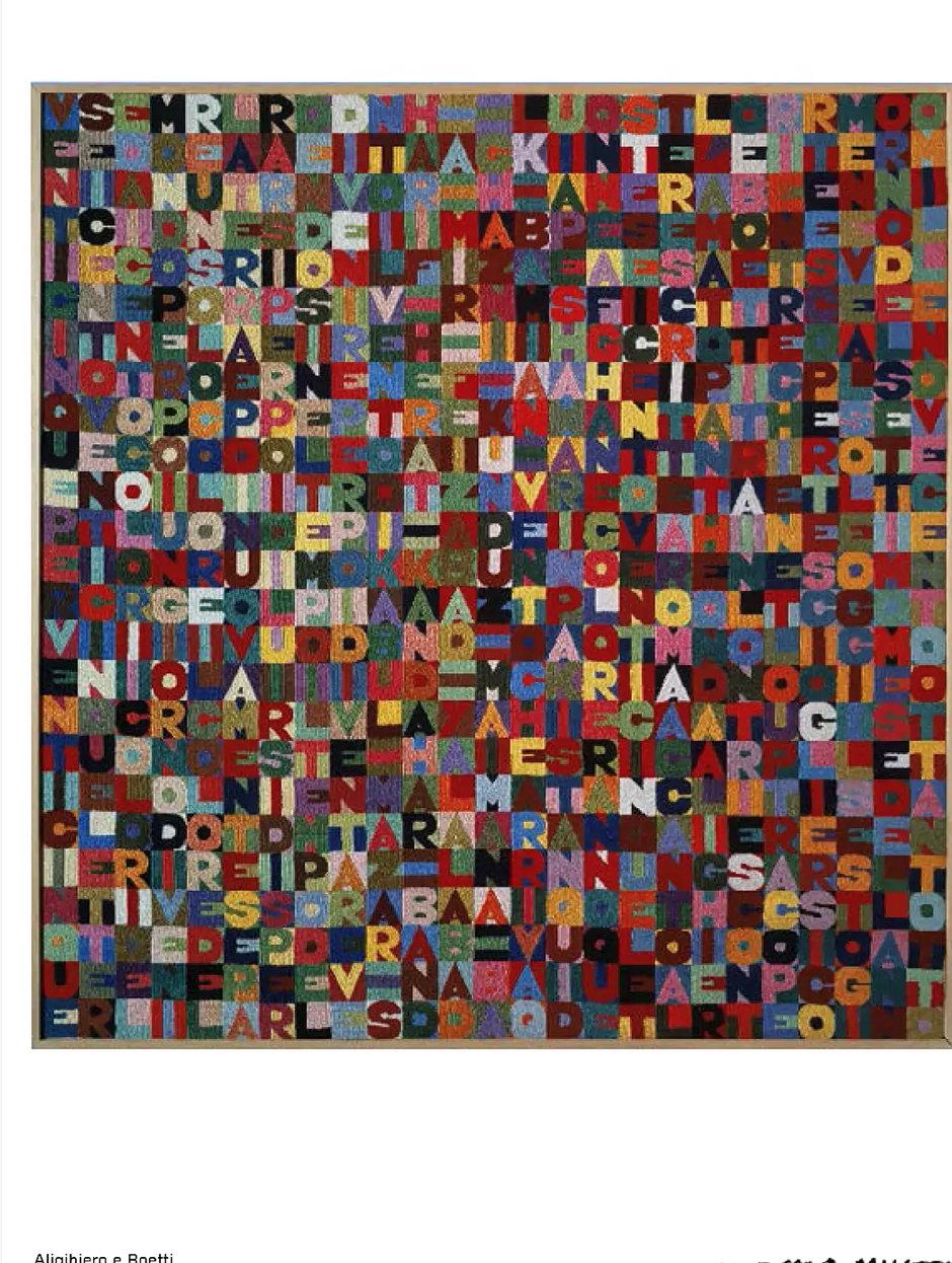Alighiero Boetti, Untitled- Original Ausstellung Poster - Etsy 日本