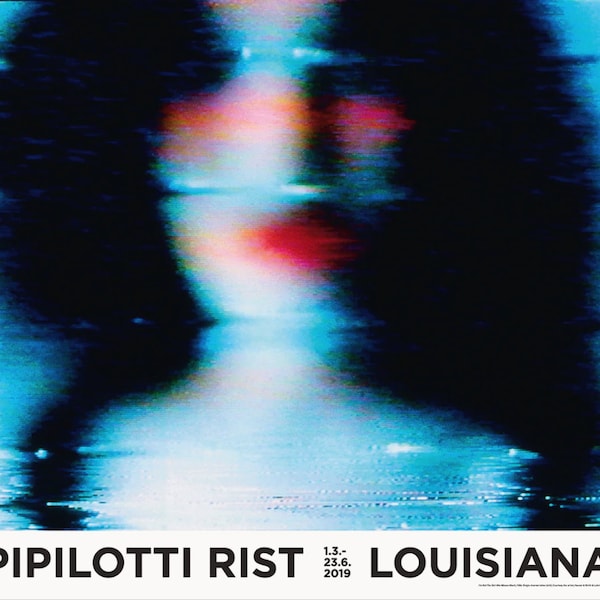 Pipilotti Rist, je ne suis pas la fille qui manque beaucoup, 1986 - Affiche originale du musée de l'exposition