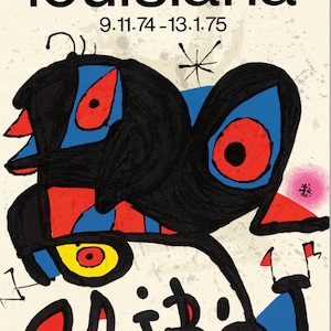Joan Miro, Untitled - Original Exhibition Poster