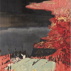 沸騰ブラドン Exhibition Andersson Mamma Original Poster Efter Dagen - 絵画