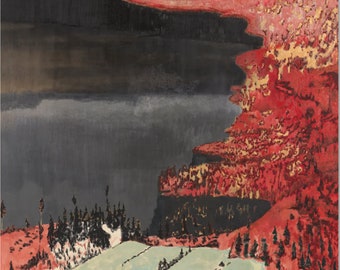 Original Mamma Andersson Exhibition Poster - Dagen Efter (the Day