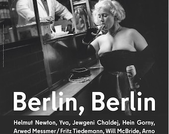 Helmut Newton - Originele tentoonstellingsposter - Berlijn, Berlijn
