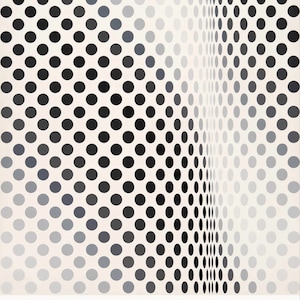 Bridget Riley, Break 1964 - Original Exhibition Poster