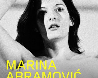 Marina Abramovic, The Cleaner - Original Ausstellung Poster