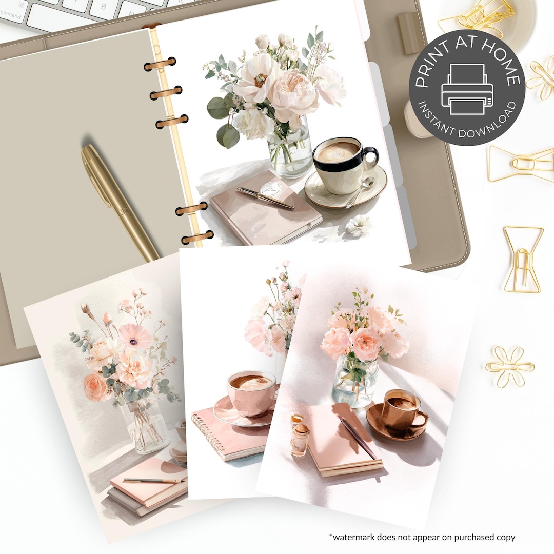 Printable Fashion Planner Dashboard: Multiple Sizes (PDF Download) - Etsy