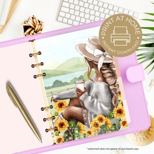 Fall Planner Dashboard Printable, Planner Dashboard for Happy Planner, Multiple Sizes, Printable Planner, Pumpkins, Autumn,