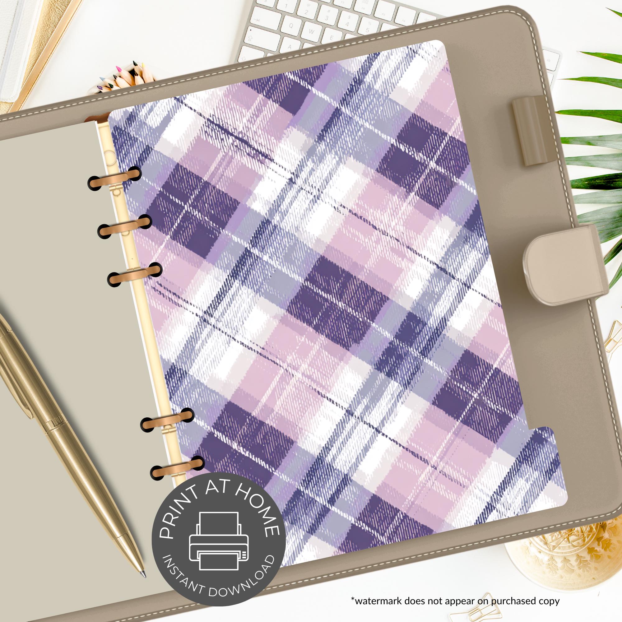 A5 Printable Planner Dividers | Elegant & Stylish Organization | Flower ...