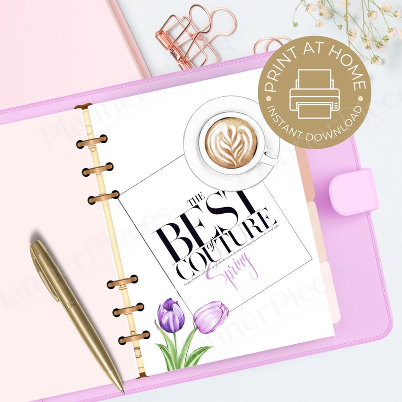 Girl Boss Planner Dashboard Printable Planner Printable - Etsy
