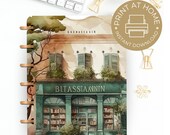 Bookstore Planner Cover Printable: Happy Planner & Erin Condren (PDF)