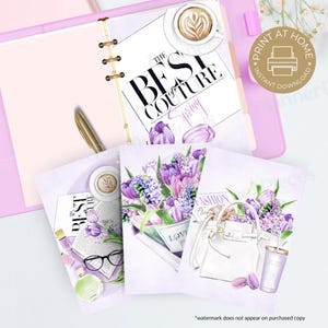 Fashion Dashboard Printable, Planner Printable, Happy Planner Dashboard, Multiple Sizes, Planner Dashboard, Printable,